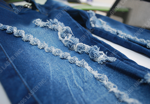 Laser Denim Dry Process(Grind)
