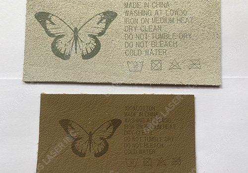 UV Laser Marking Leather