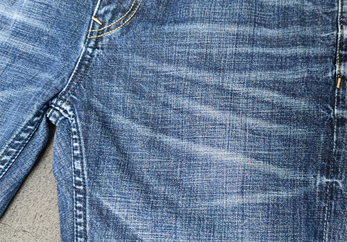 Laser Denim Dry Process(Whisker)
