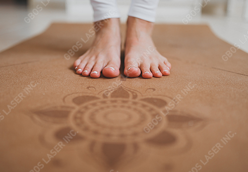 Yoga Mat Laser Marking